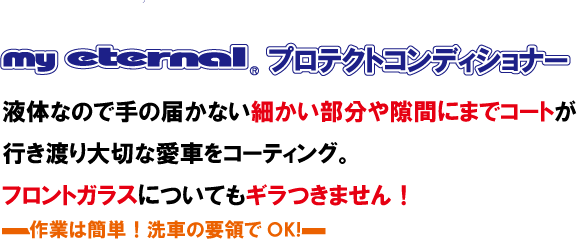 マイエターナル プロテクトコンディショナー 撥水コーティング エターナル